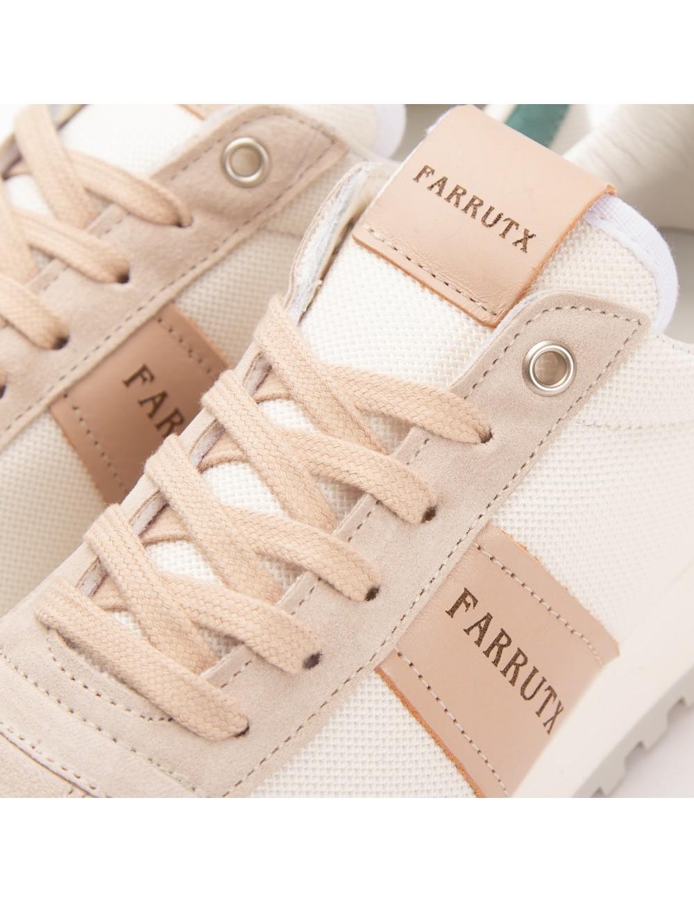 Farrutx MILLY Velour-rejilla marfil-blanco ÚLTIMAS EDICIONES