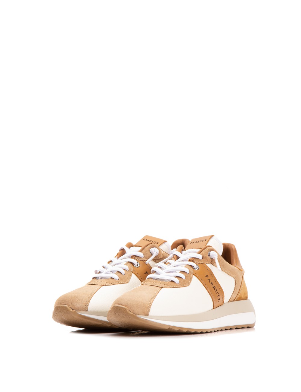 Farrutx MANON Piel bombeada arena-blanco Oferta especial de fábrica