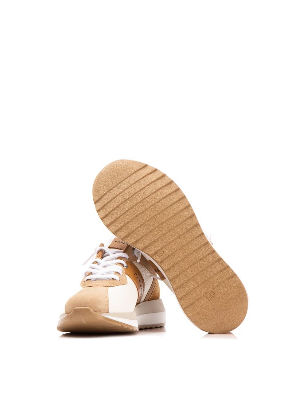 Farrutx MANON Piel bombeada arena-blanco Oferta especial de fábrica