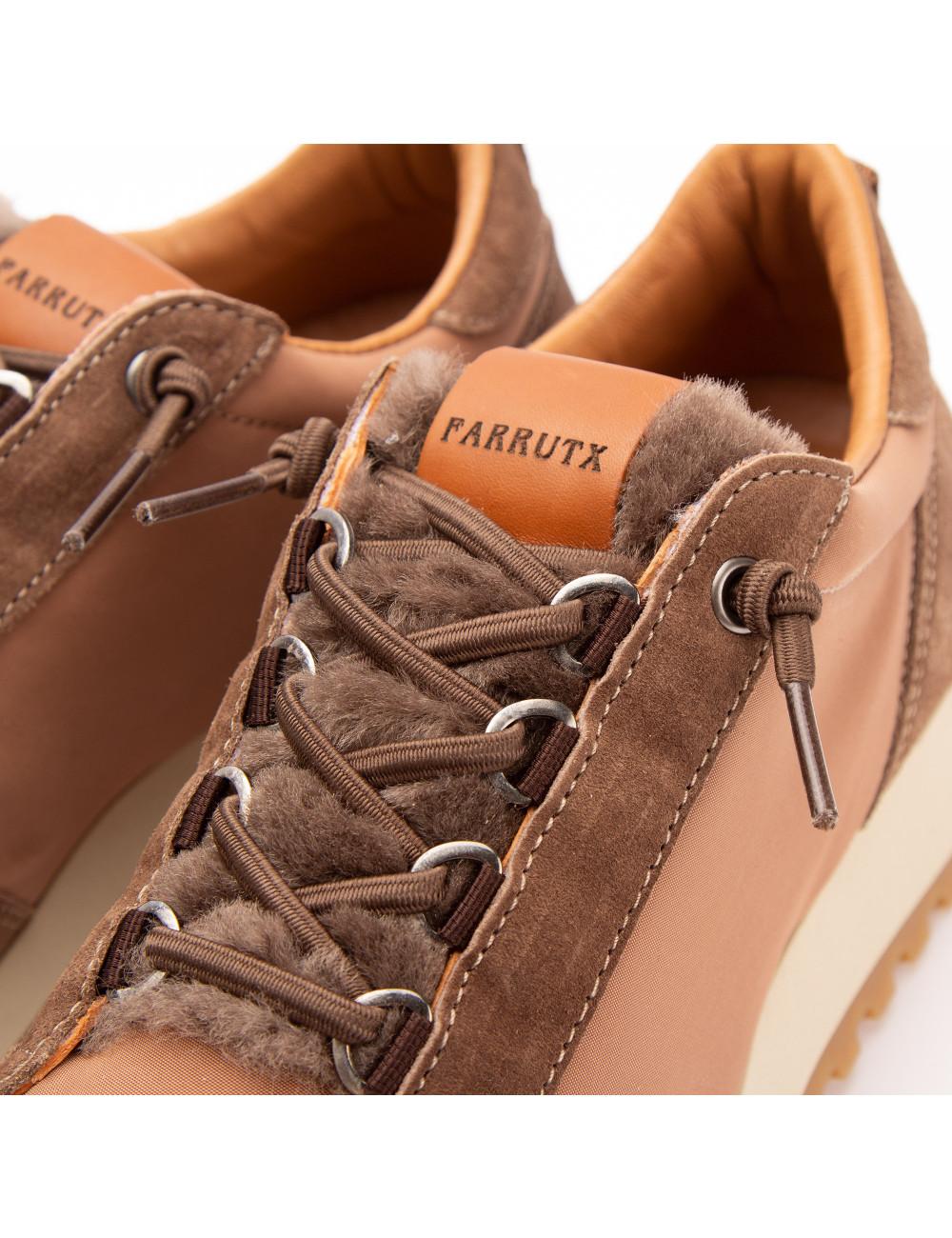 Farrutx MARNIE Velour-nylon visón Solo queda un día