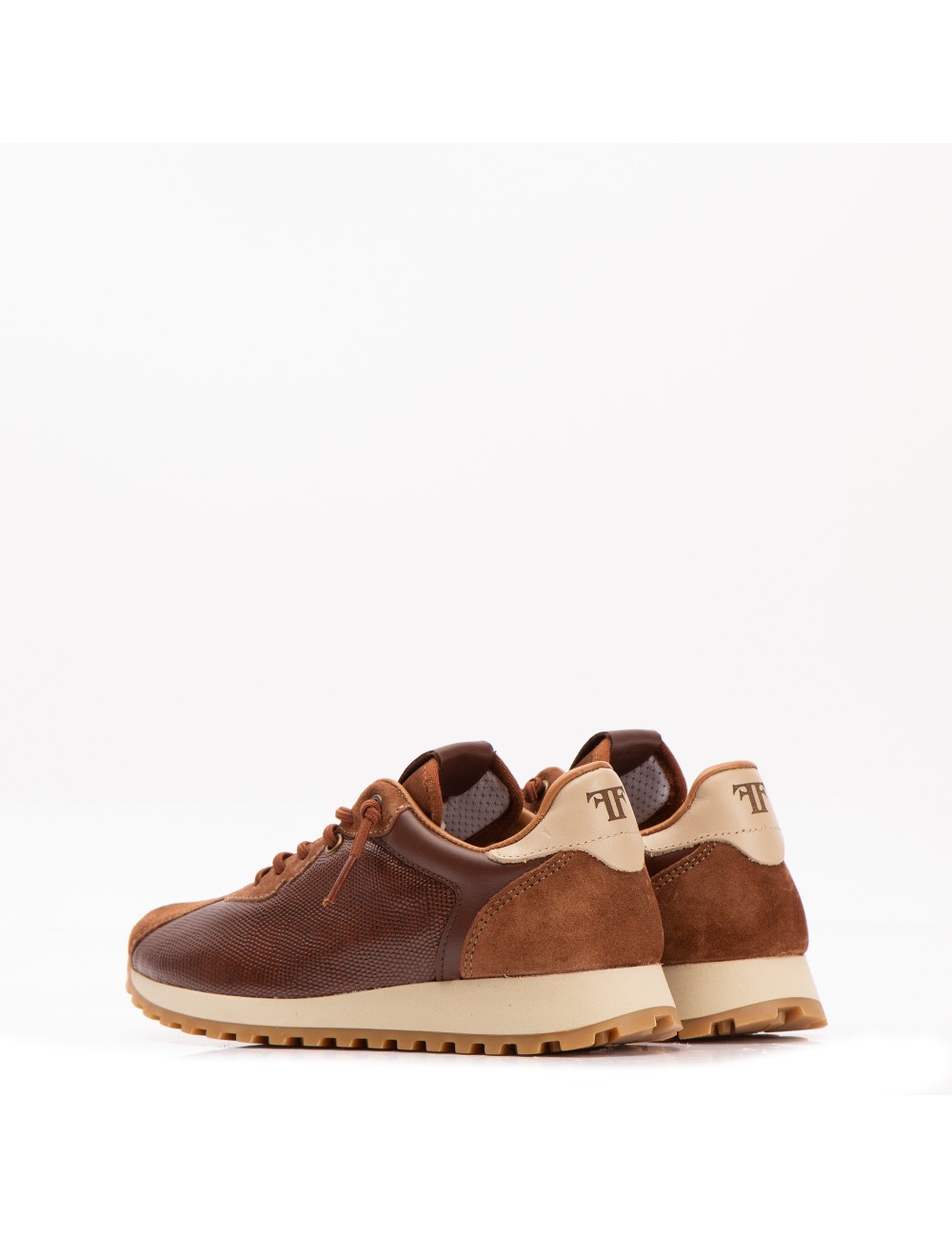 Farrutx MOONY Grabado lagarto - Velour cuero Grandes descuentos