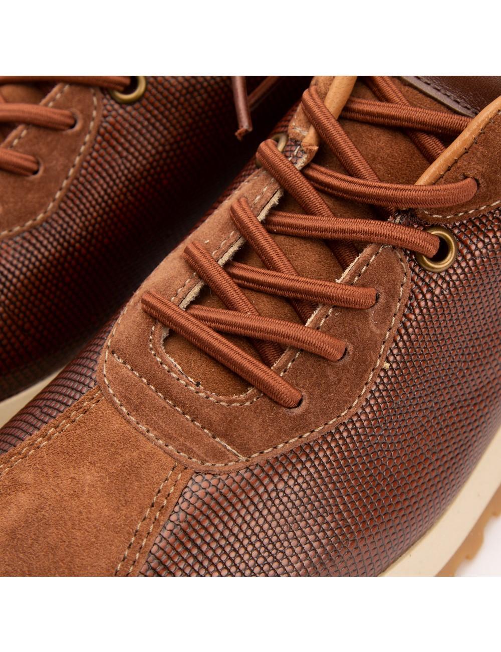 Farrutx MOONY Grabado lagarto - Velour cuero Grandes descuentos