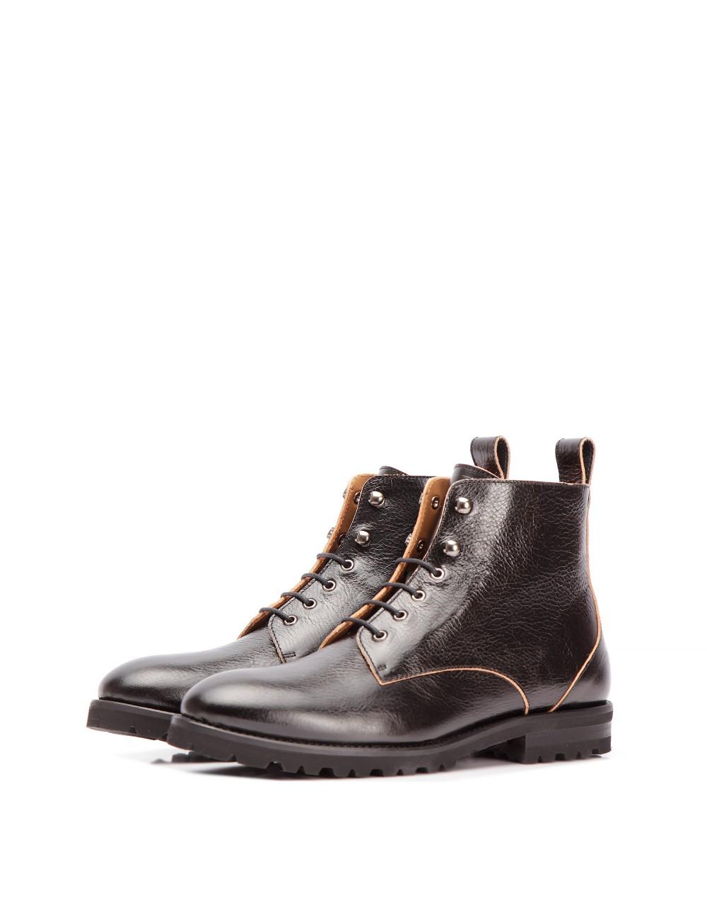Farrutx DAKOTA calf negro Venta caliente