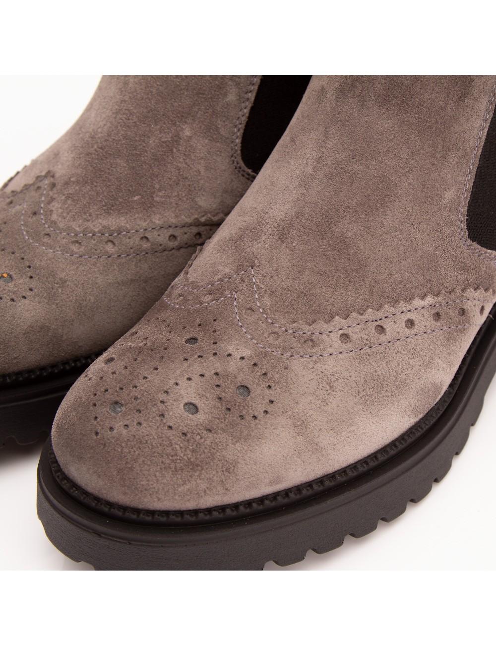 Farrutx GEMELA Velour ceniza Rebajas online