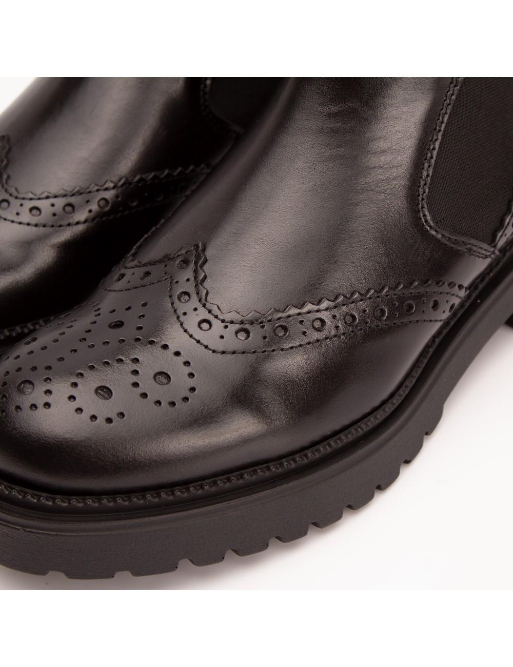 Farrutx GEMELA Natur calf negro Rebajas top