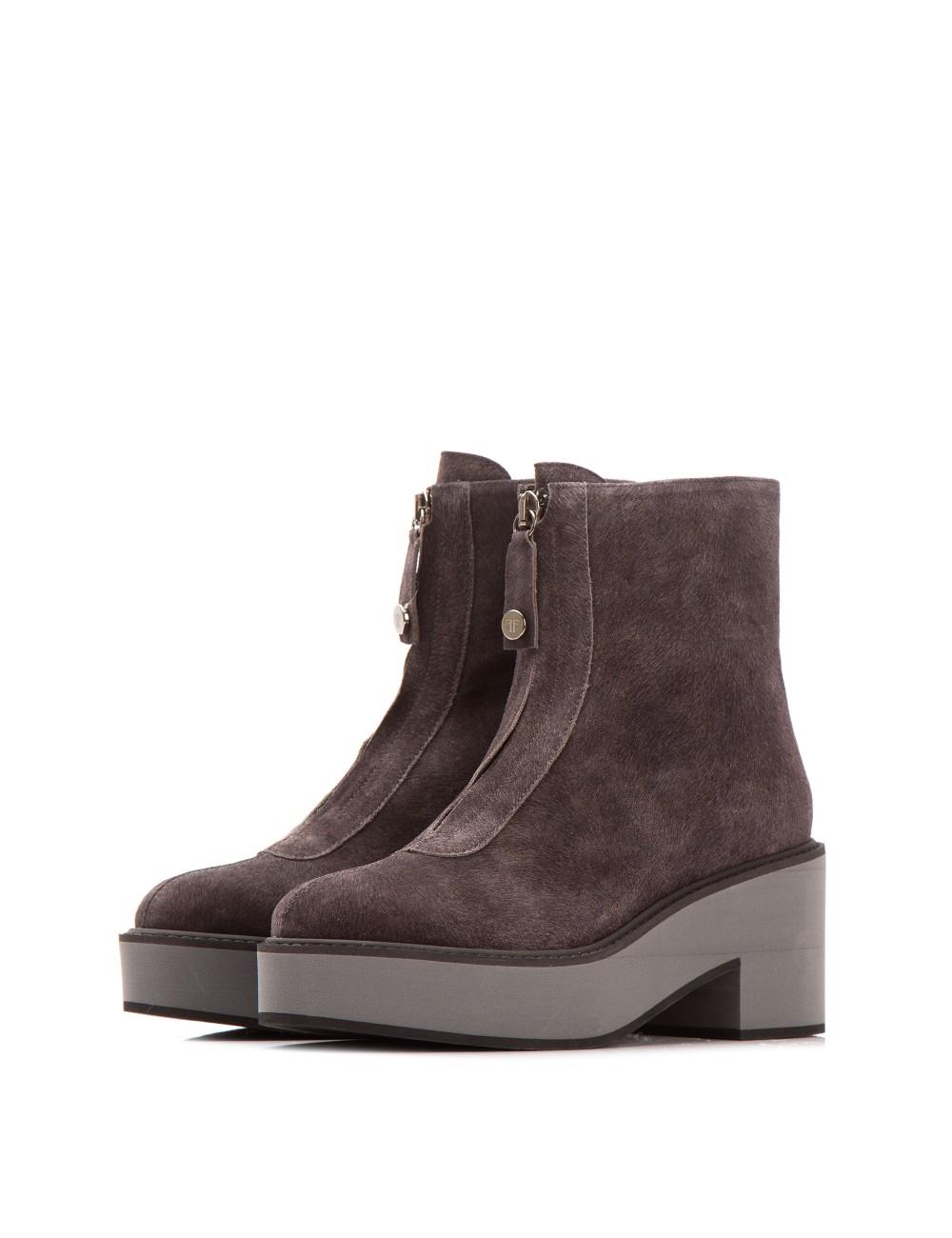 Farrutx DUARTE Velour con estampación gris Último día