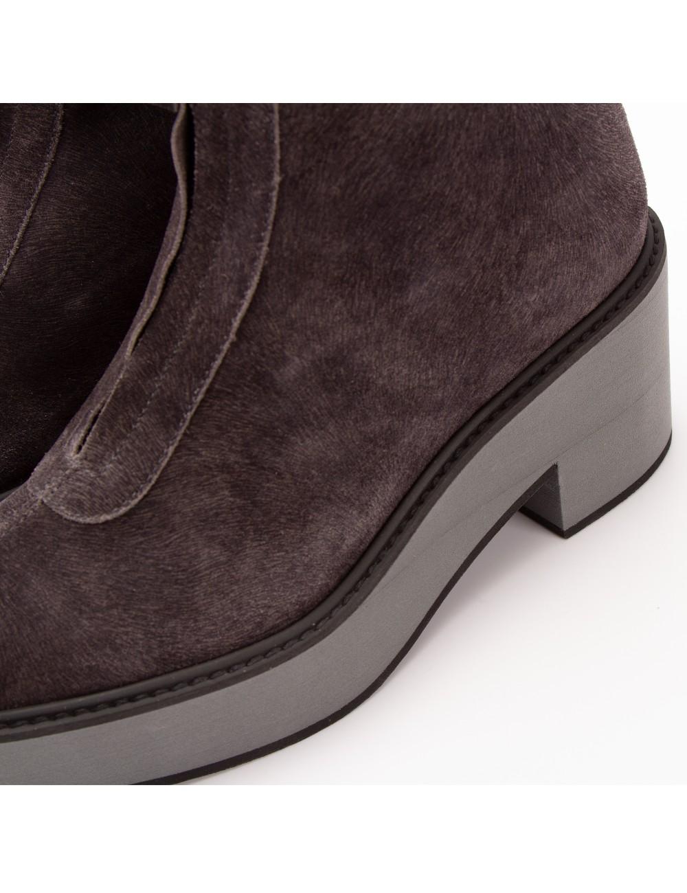 Farrutx DUARTE Velour con estampación gris Último día
