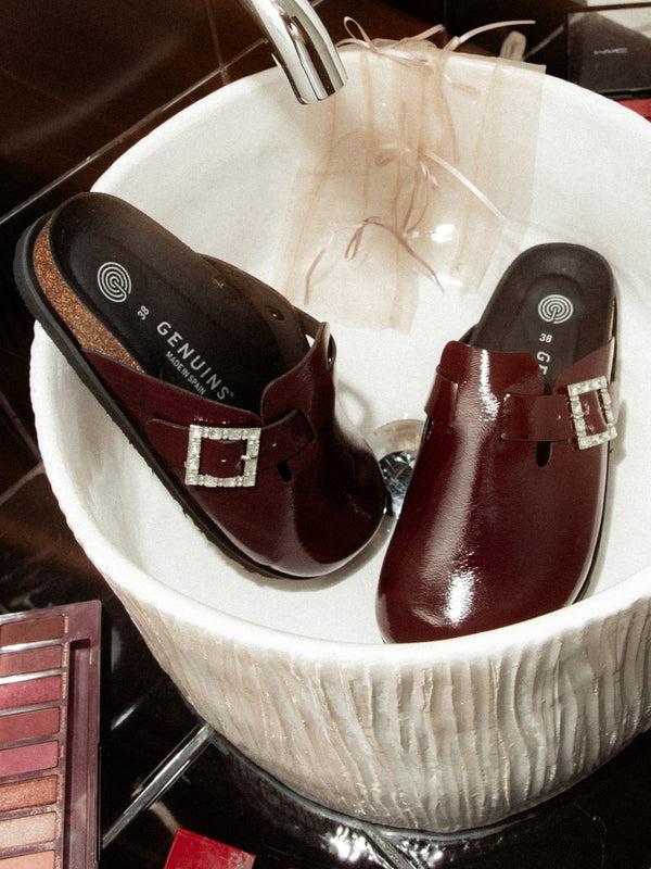 Genuins CLAQUE VEGAN CHAROL BURGUNDY Limitado a 3 días