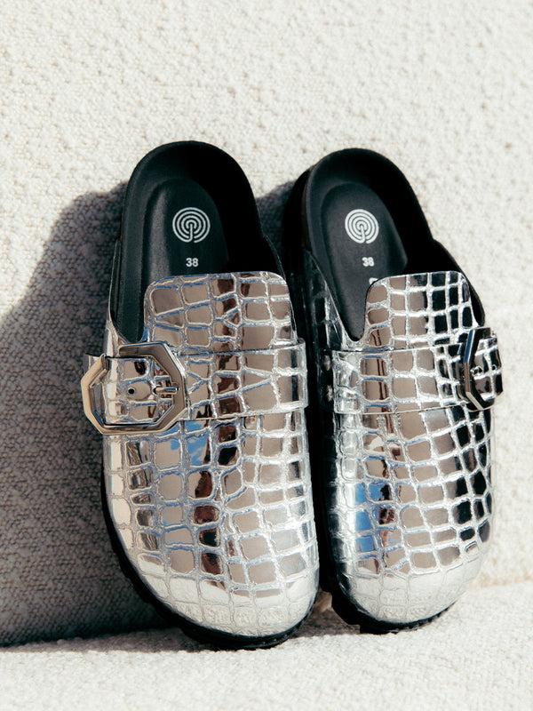 Genuins GRISEL VEGAN SILVER COCO Descuentos del mes