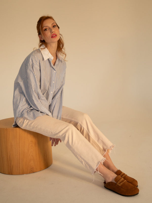 Genuins LOIS LEAD MANDORLA VELOUR Oferta exclusiva