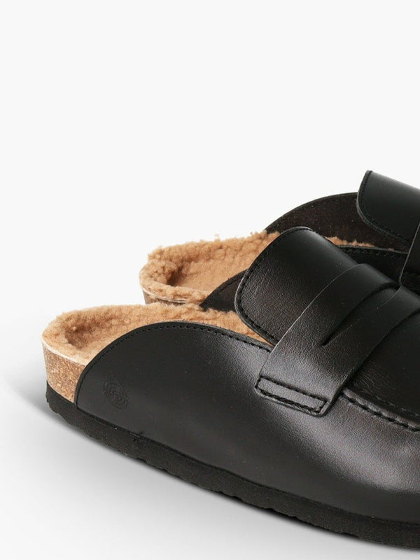 Genuins LOIS LEATHER BLACK Última moda