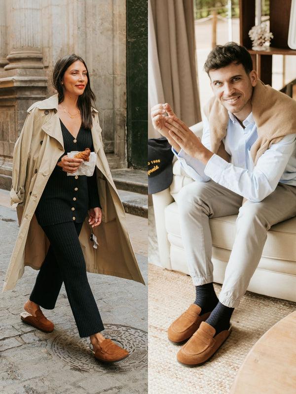 Genuins LOIS VELOUR CAMEL UNISEX Ofertas de temporada