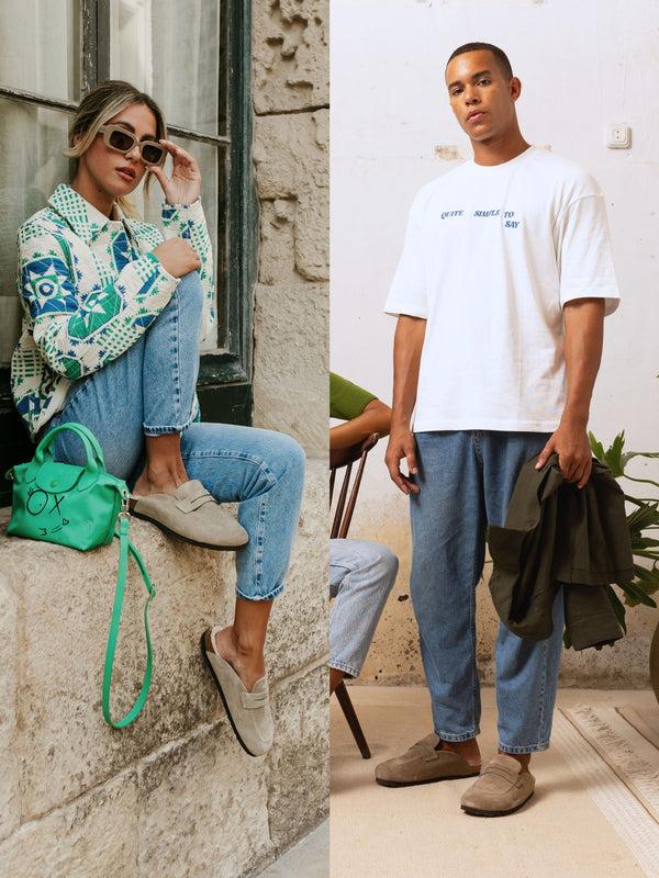 Genuins LOIS VELOUR TAUPE UNISEX Solo hoy