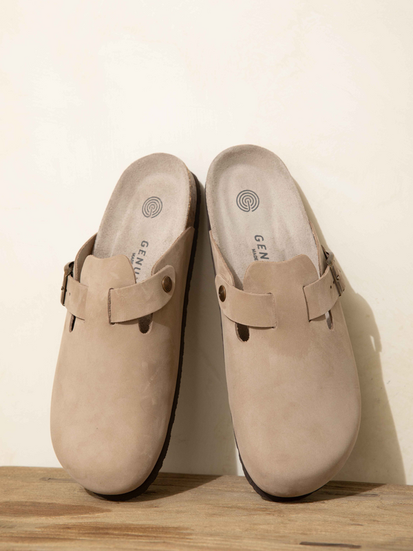 Genuins RIVA NUBUCK TAUPE Grandes descuentos