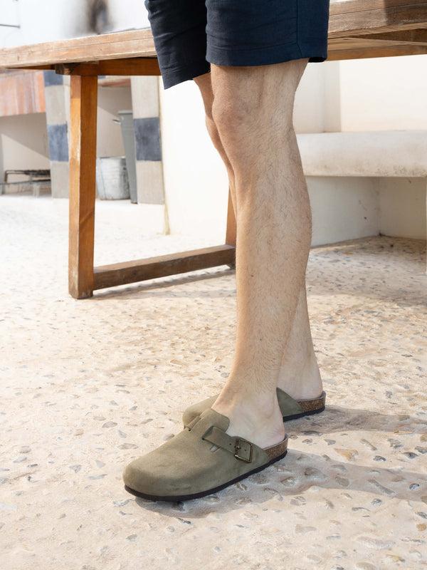 Genuins RIVA VELOUR KAKI UNISEX Outlet