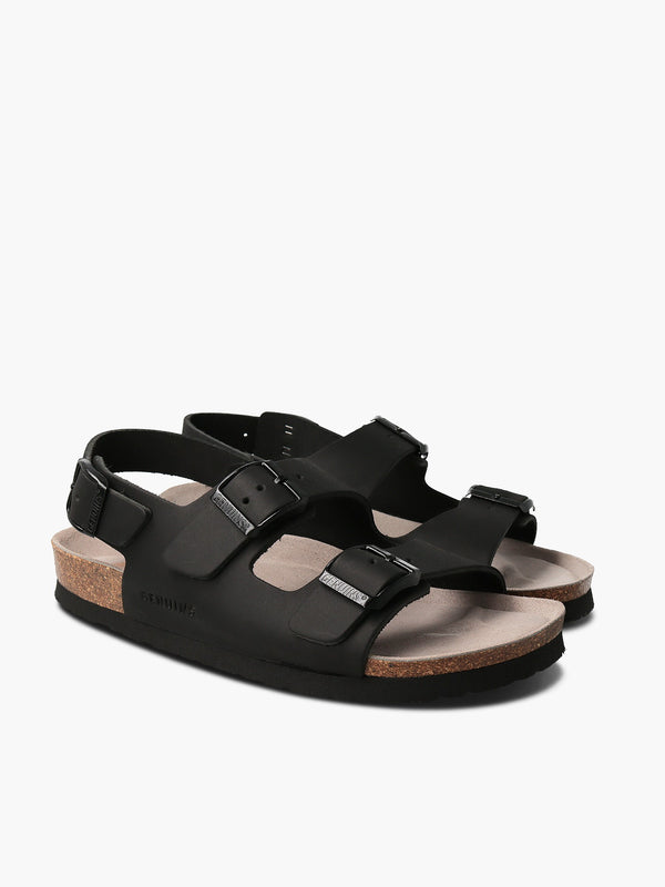 Genuins CONGO OILED LEATHER BLACK Rebajas