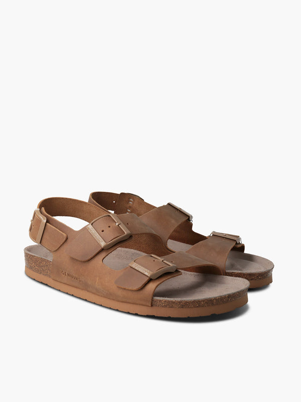 Genuins CONGO OILED LEATHER CLAY UNISEX Ofertas