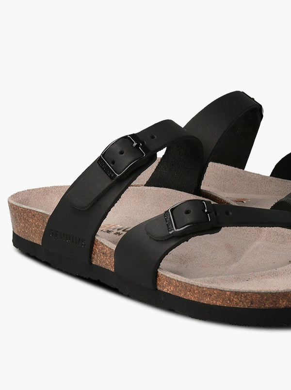 Genuins DUBLIN OILED LEATHER BLACK UNISEX Los más vendidos