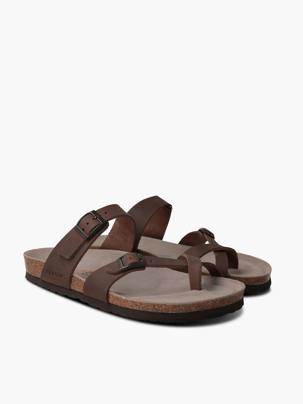 Genuins DUBLIN OILED LEATHER HABANA UNISEX Descuento