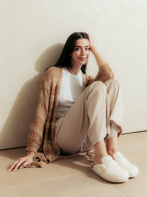 Genuins IZAR VEGAN FAWX SHEEPSKIN NATURAL Tienda
