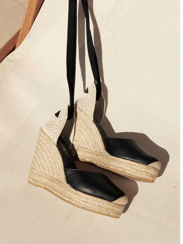 Genuins DARYA LEATHER BLACK Rebajas top