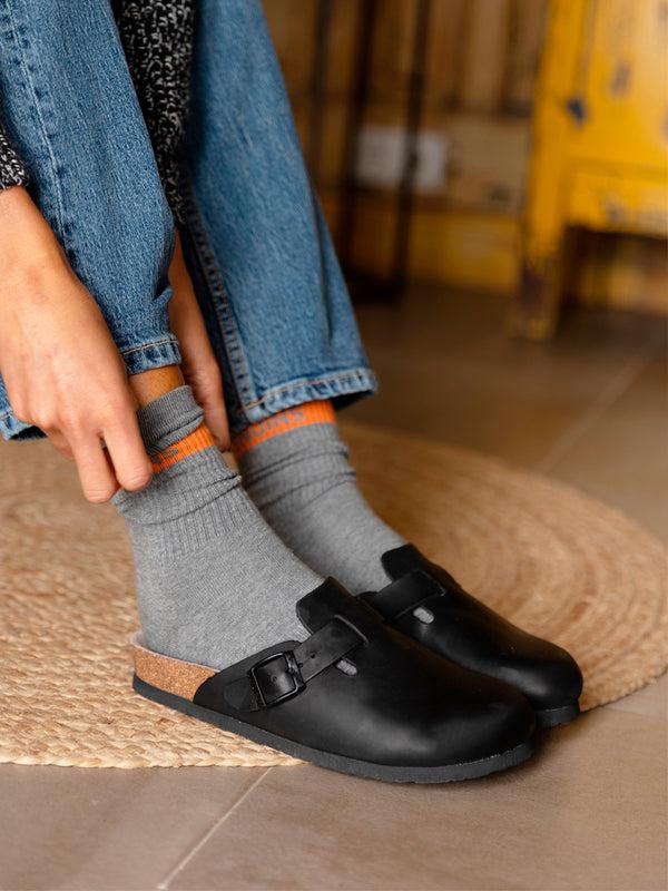 Genuins RIVA OILED LEATHER BLACK UNISEX Últimos 2 días