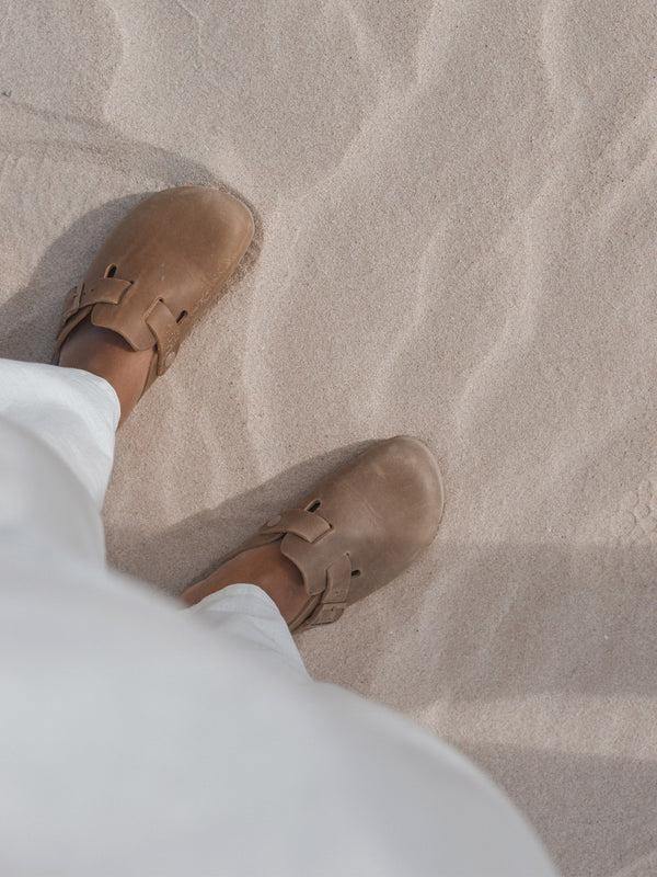 Genuins RIVA OILED LEATHER CLAY UNISEX Último día