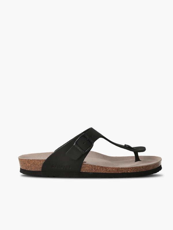 Genuins ROSAS OILED LEATHER BLACK UNISEX Oferta especial de fábrica