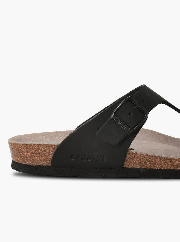 Genuins ROSAS OILED LEATHER BLACK UNISEX Oferta especial de fábrica