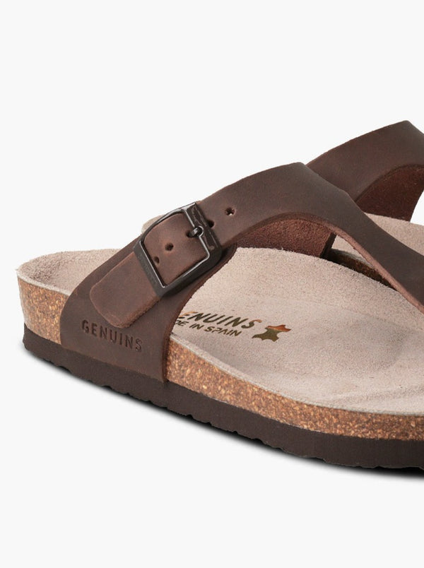Genuins ROSAS OILED LEATHER HABANA UNISEX Solo queda un día