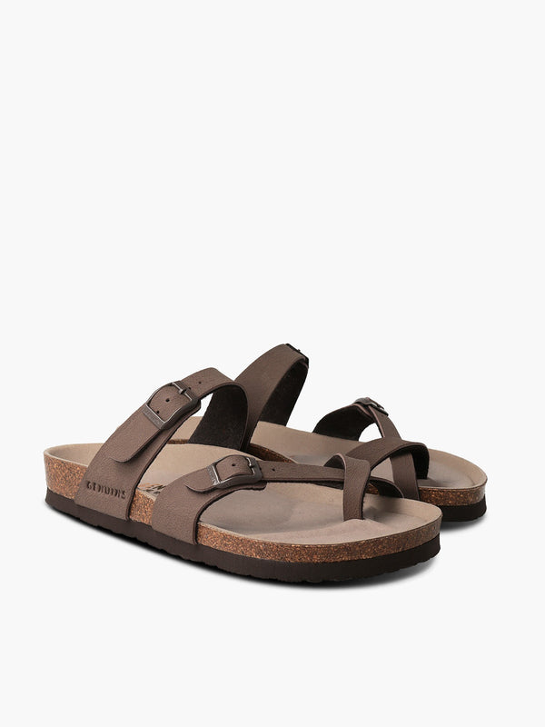 Genuins DUBLIN VEGAN DARK BROWN Grandes ahorros