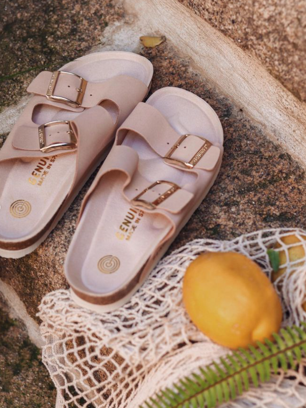 Genuins HAWAII VEGAN SUEDE NUDE Venta caliente
