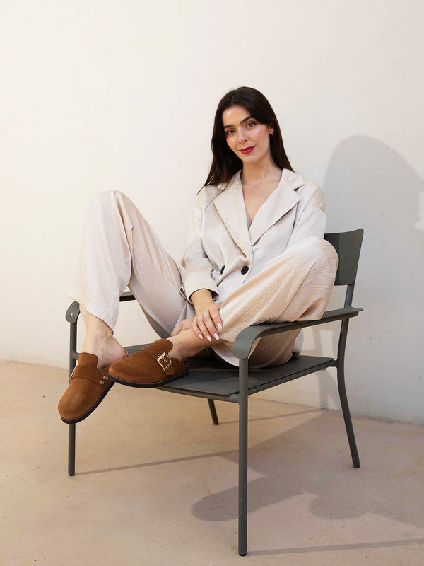 Genuins IZAR VELOUR CAMEL Ventas relámpago