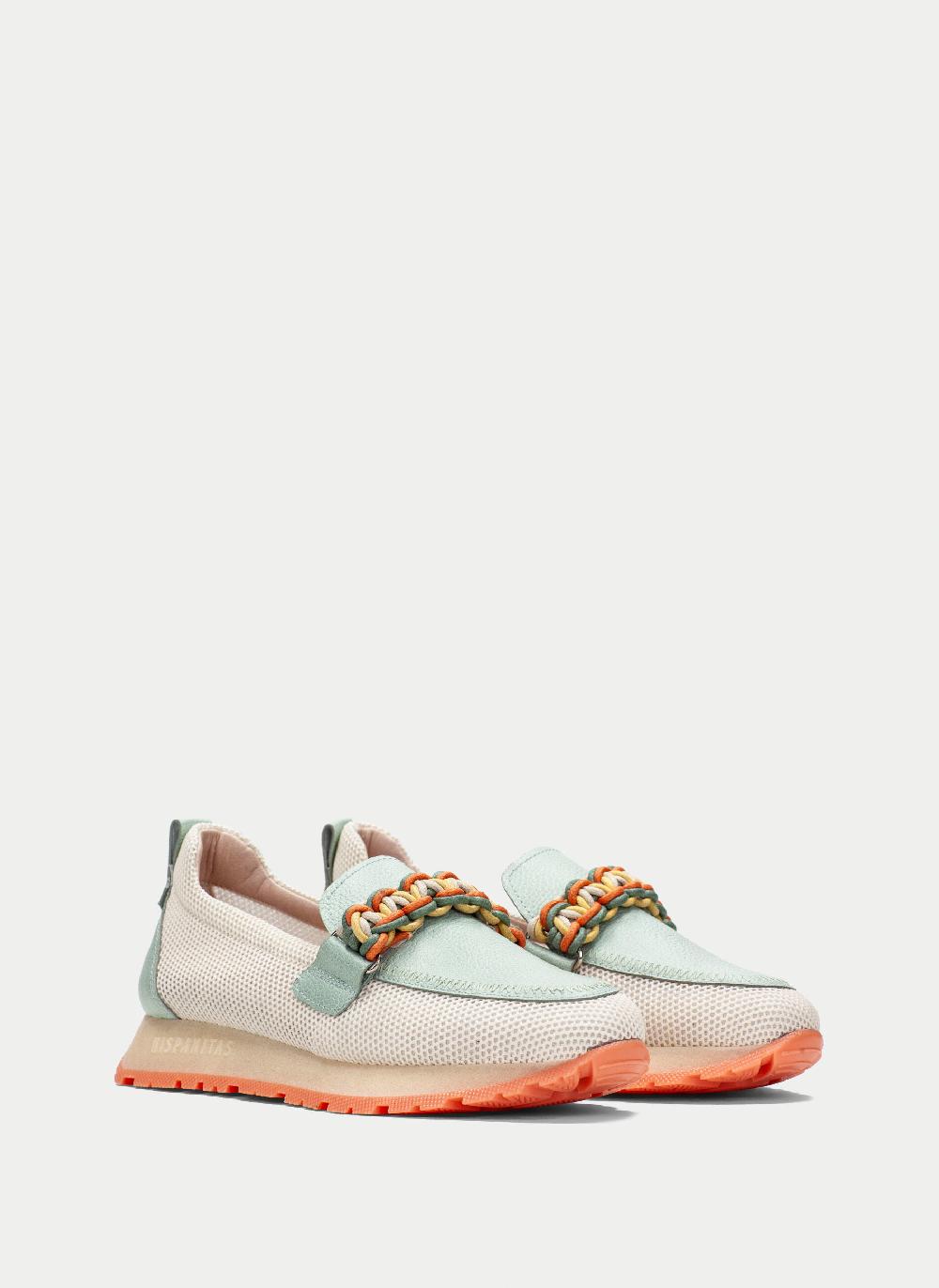 Hispanitas Mocasin Sport kansas eucalipto Outlet online