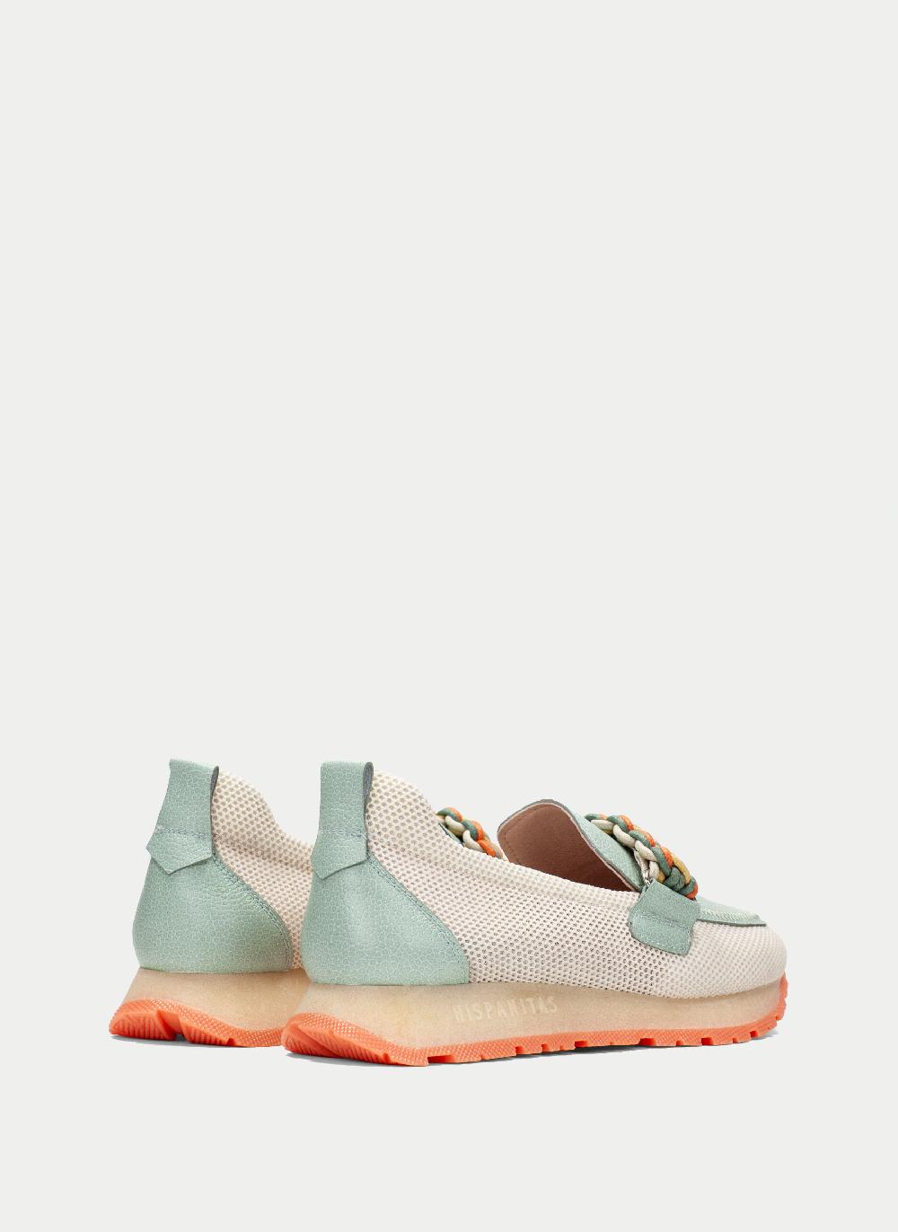 Hispanitas Mocasin Sport kansas eucalipto Outlet online