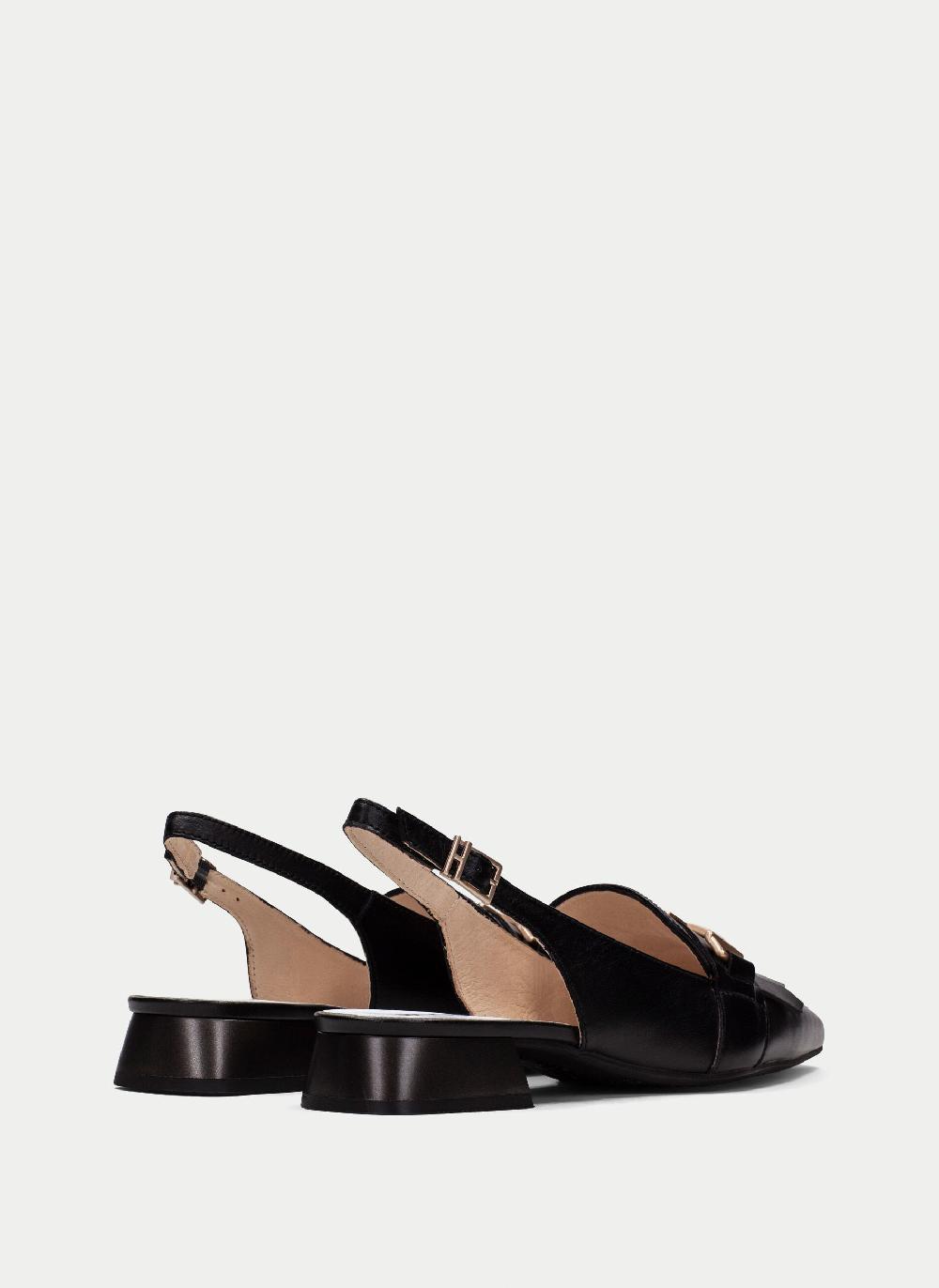 Hispanitas Zapato Plano dali negro-blanco Los más vendidos