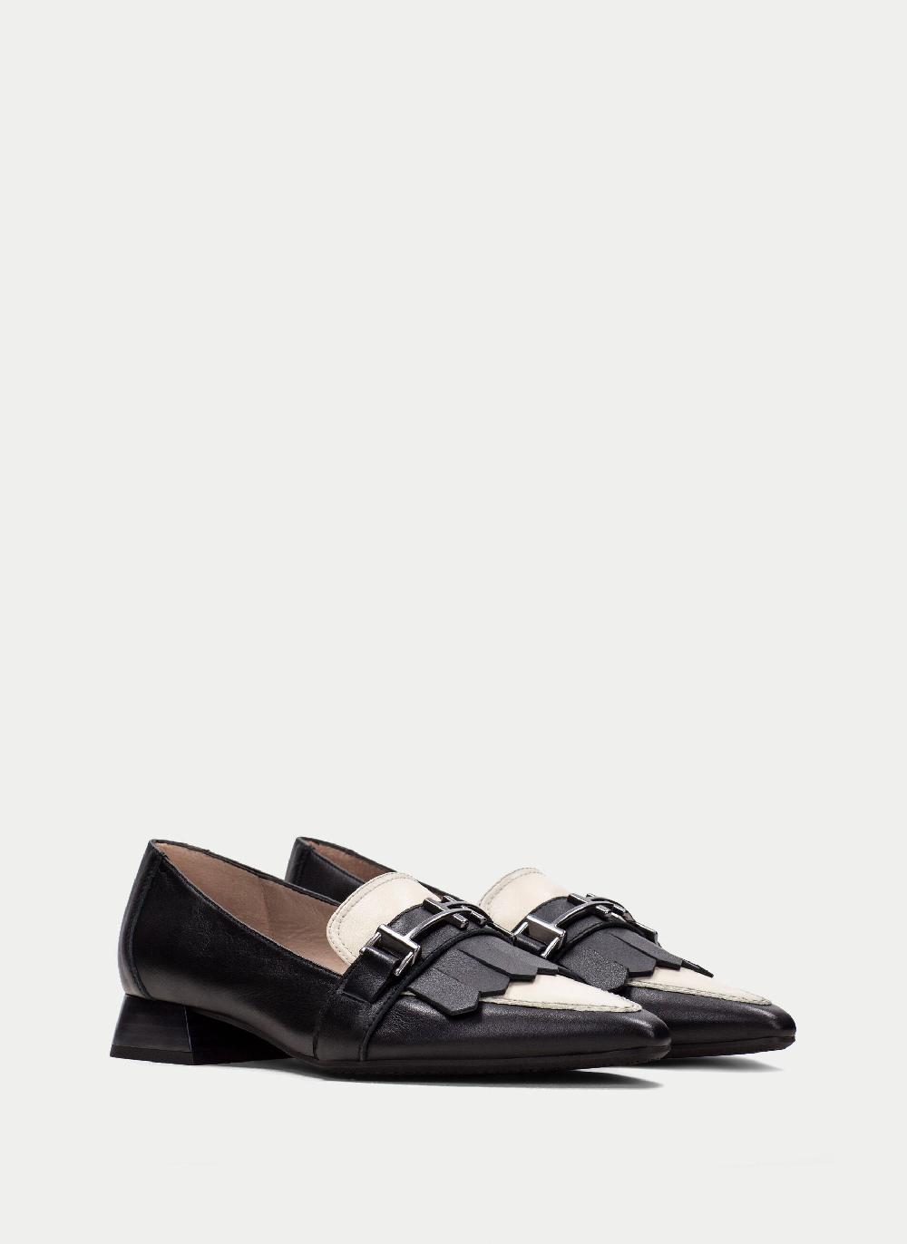 Hispanitas Zapato Plano dali negro-milk Tienda de fábrica