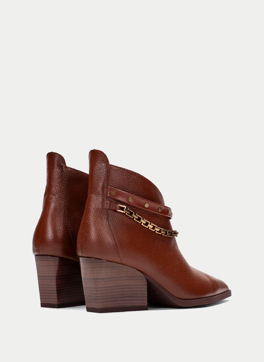 Hispanitas Botin sidney cuero 2025