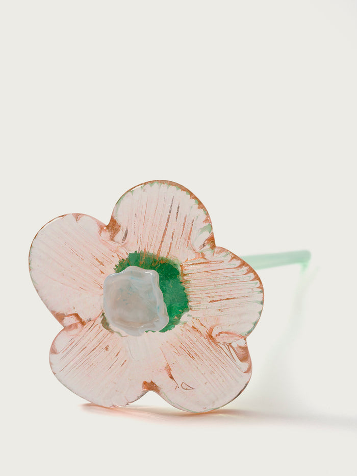 Hoff Deco Mouthblown Crystal Flower Cream by HOFF Oferta especial de fábrica