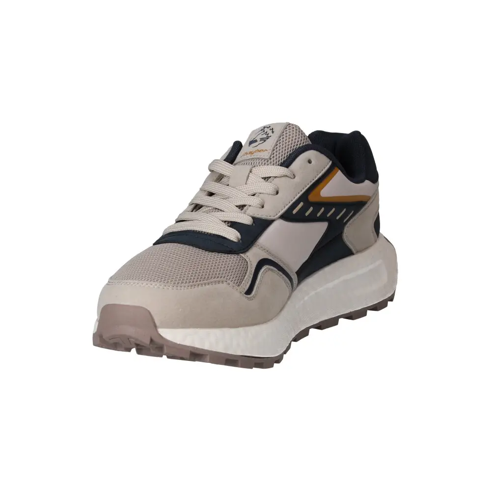 j'hayber Zapatillas de Hombre Chamba Beige y Azul En oferta
