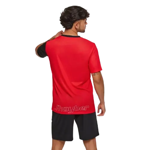 j'hayber Conjunto de hombre Half Diamon rojo COMPRAR AHORA