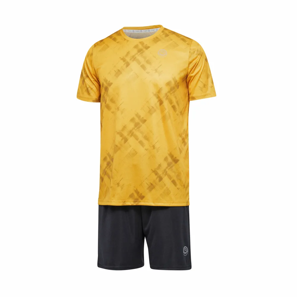 j'hayber Conjunto deportivo de hombre LUMINIX Mostaza y Negro