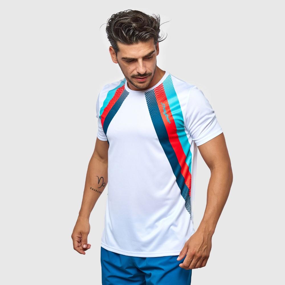j'hayber Camiseta Deportiva Hombre Strap Blanco Ahorra y exporta