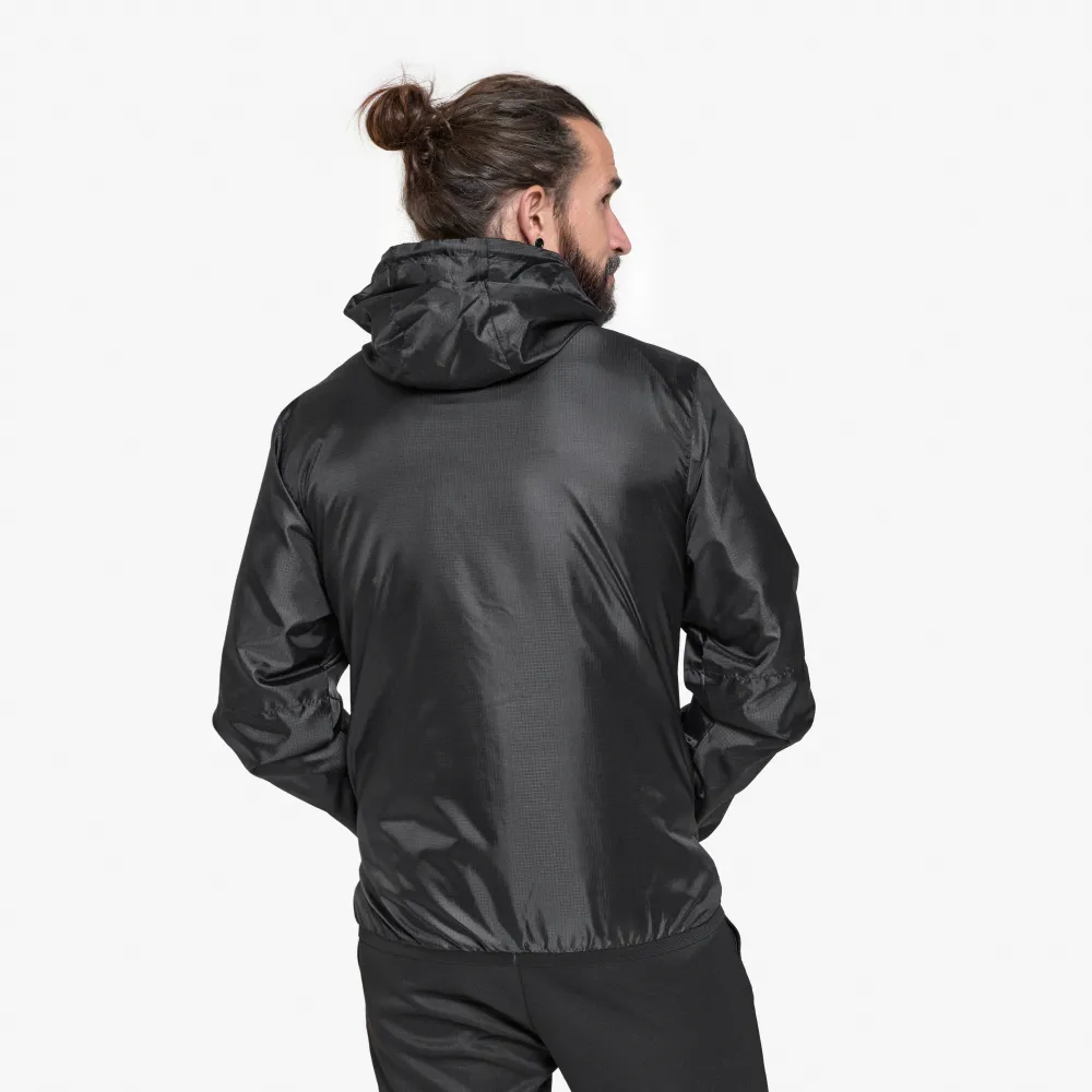 j'hayber Cortavientos de hombre Urbanzip Negro Oferta exclusiva