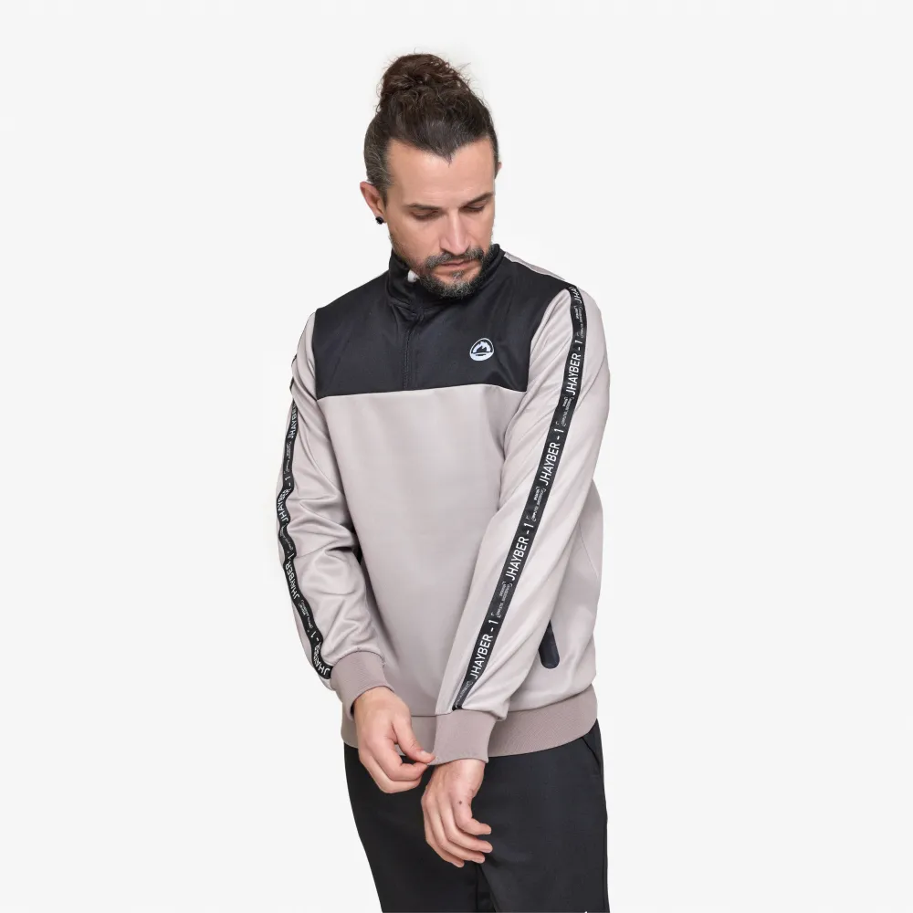 j'hayber Sudadera de hombre SUCCESS Gris y Negro Precio de fábrica