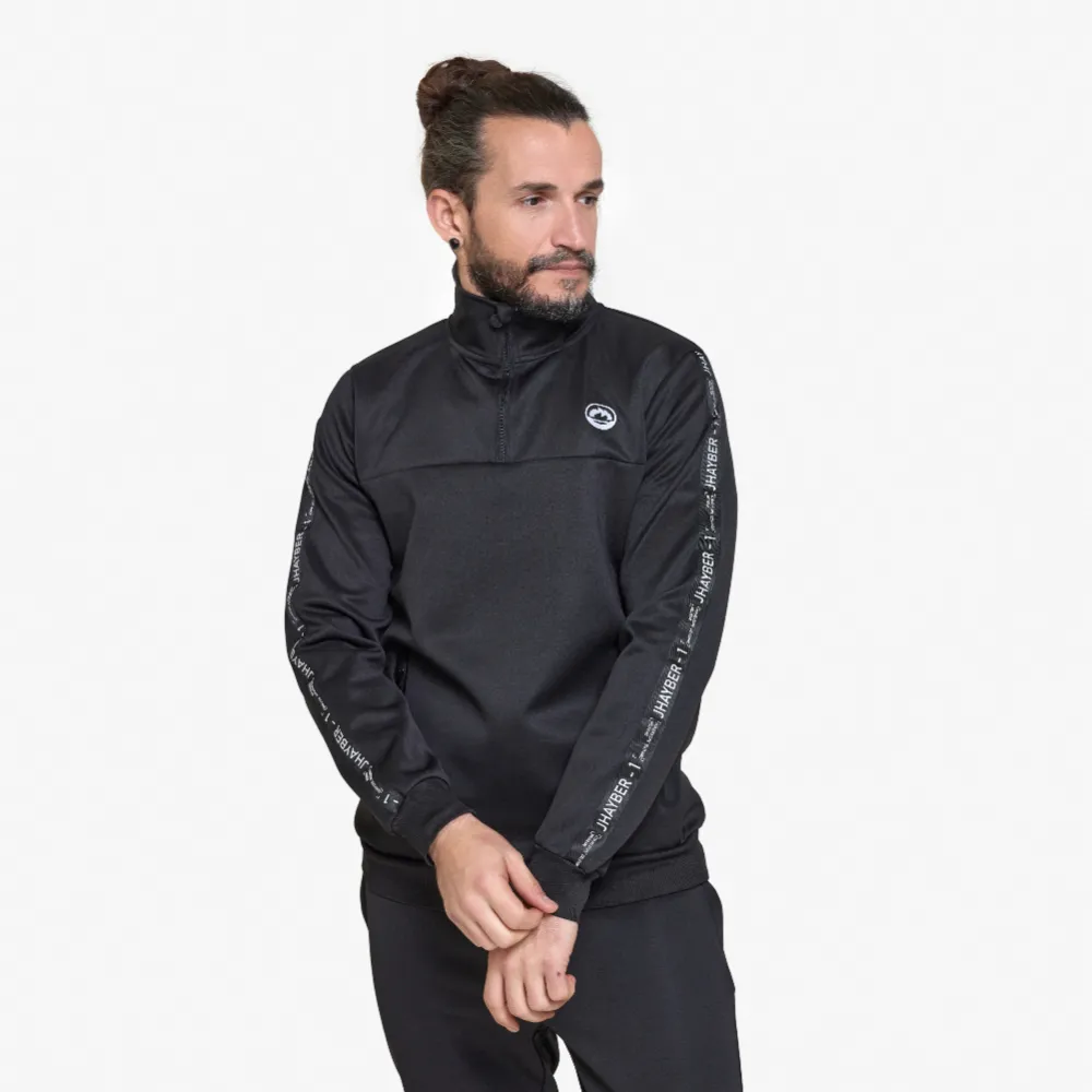 j'hayber Sudadera de hombre SUCCESS Negro Promoción por tiempo limitado
