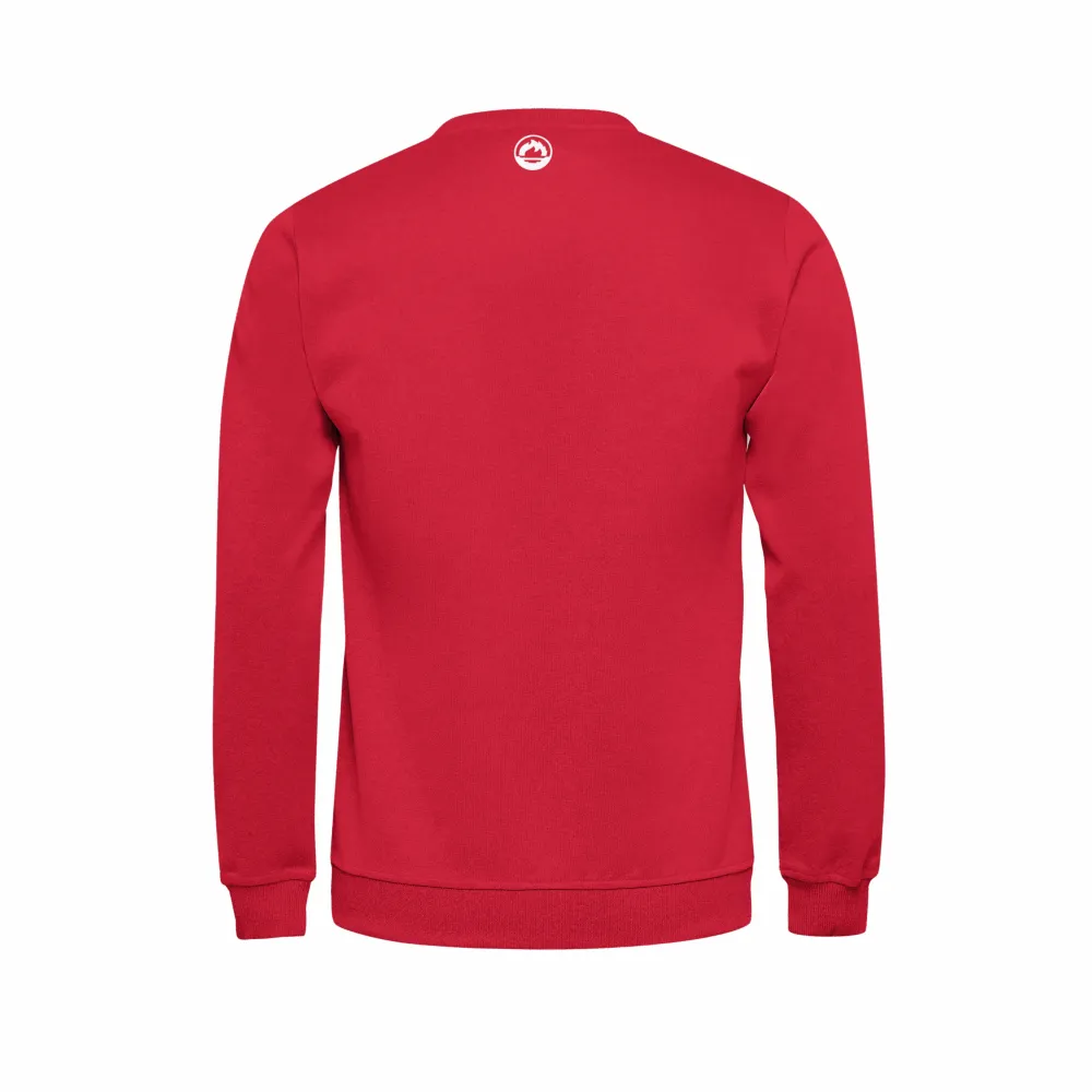 j'hayber Sudadera de hombre ESSENTIAL Rojo y Negro Solo hoy