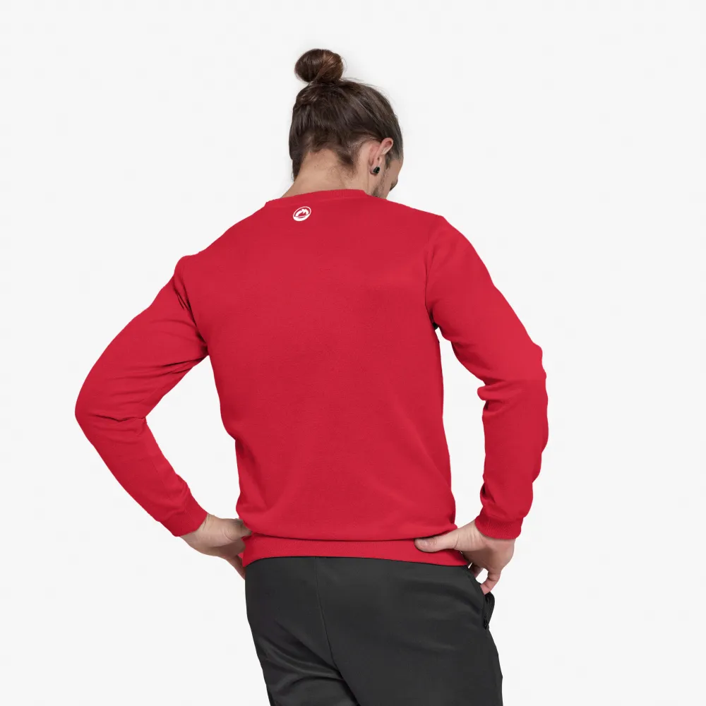 j'hayber Sudadera de hombre ESSENTIAL Rojo y Negro Solo hoy