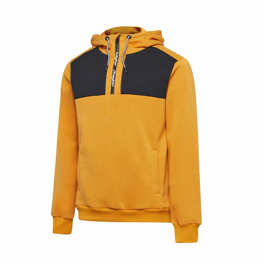 j'hayber Sudadera afelpada con capucha de hombre URBANZIP Mostaza Promoción trimestral