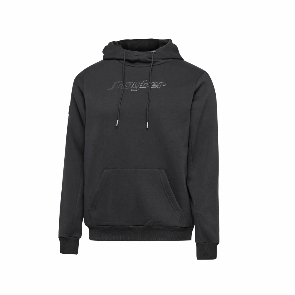 j'hayber Sudadera afelpada con capucha de hombre J'KANGAROO Negro Solo queda un día